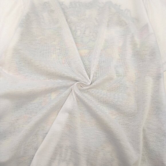 Colorful Mandala Graphic T-Shirt Spiritual Print Short Sleeve Tee Abstract Boho - Picture 5 of 5